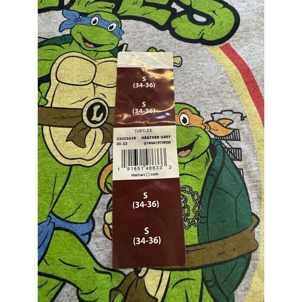 Teenage Mutant Ninja Turtles TMNT Graphic T Shirt Size: S:(34-36) ~NWT~ - Picture 7 of 8